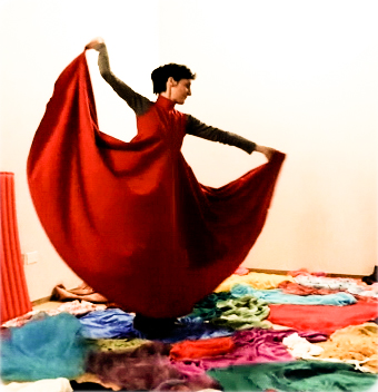 Danza spontanea per adulti, la danza e i colori